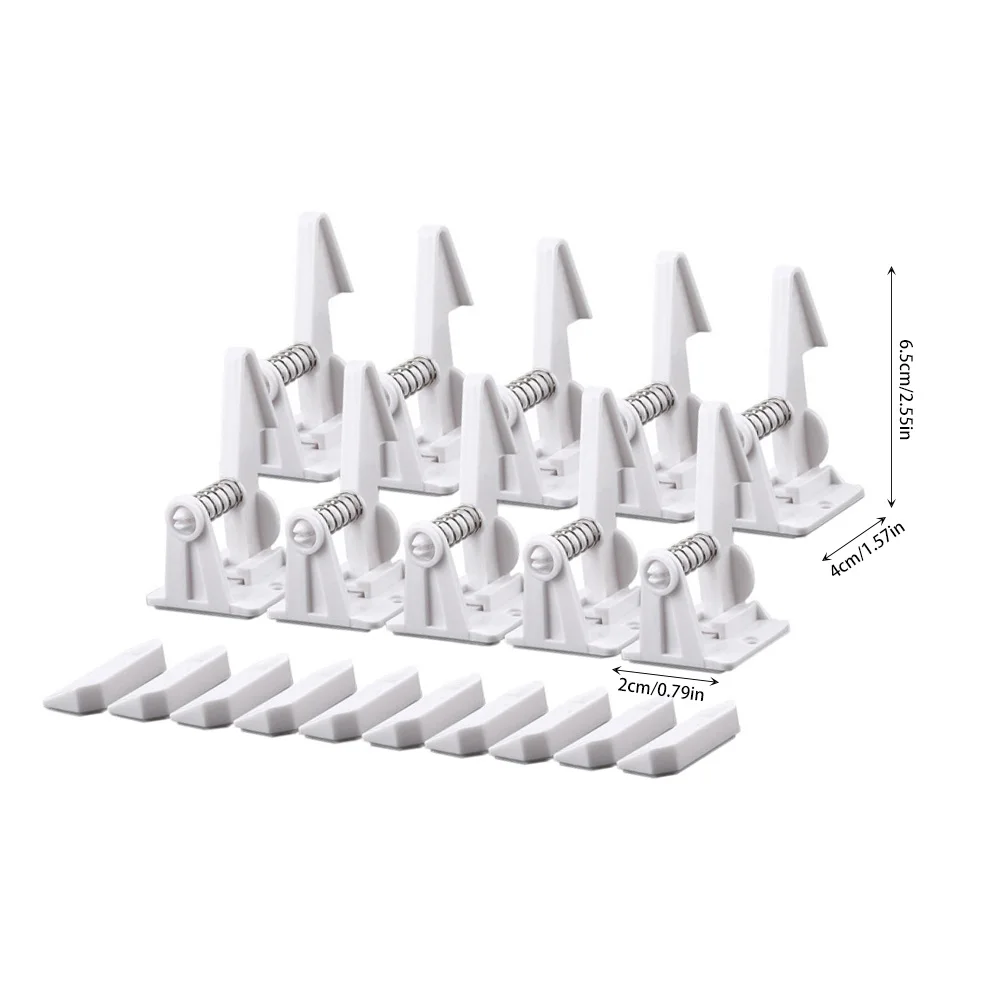 14 Pcs Children Spring Locks Baby Safety Latch Anti Pinch Cabinet Drawer Wardrobe Fridge Home Appliances Furniture Protection
14 Pcs Children Spring Locks Baby Safety Latch Anti Pinch Cabinet Drawer Wardrobe Fridge Home Appliances Furniture Protection