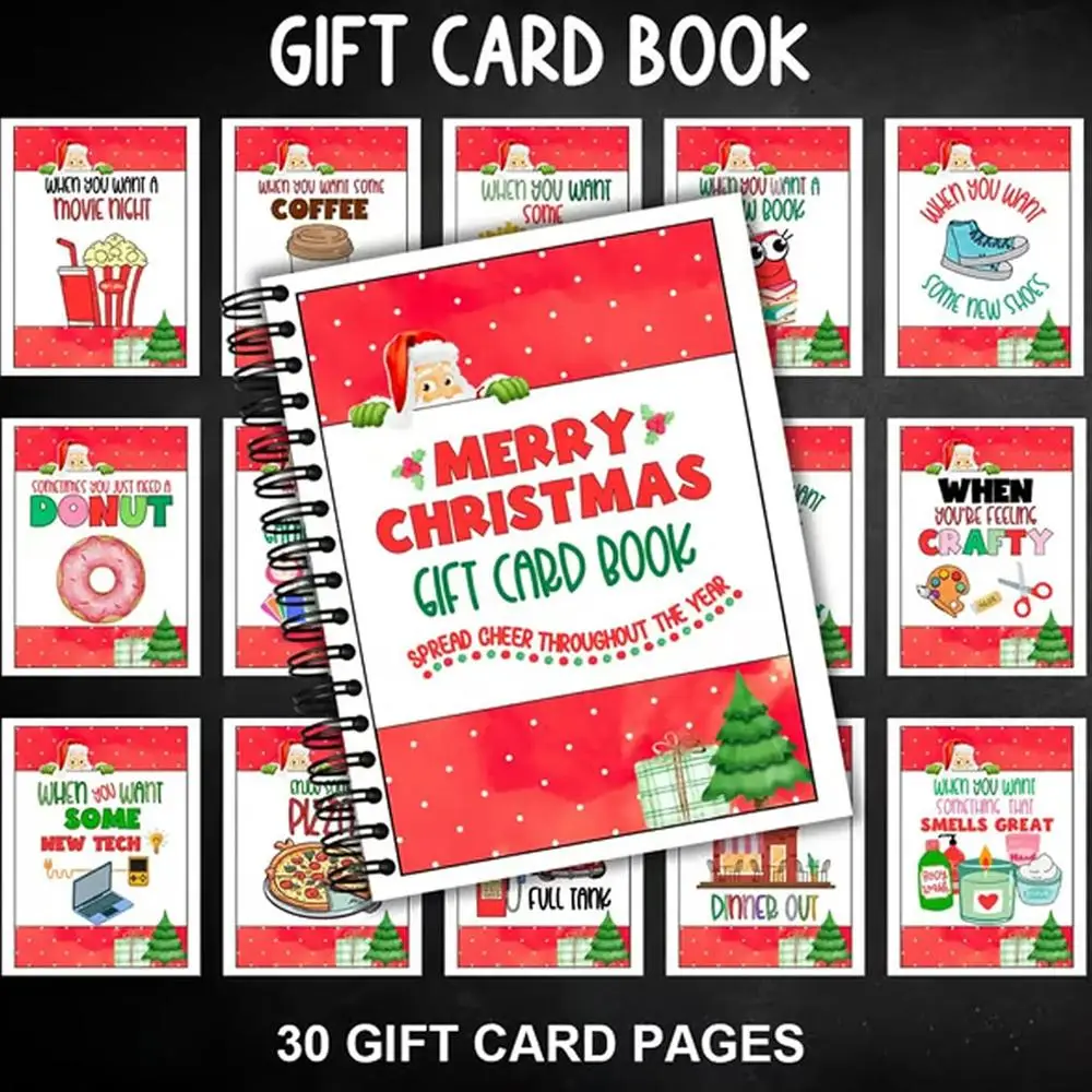 Книга «Рождественская подарочная карта», 30 страниц, школьная книга «С Рождеством» для открыток, 5x7 High Going Coll Bound, подарок на выезде C1U9
Книга «Рождественская подарочная карта», 30 страниц, школьная книга «С Рождеством» для открыток, 5x7 High Going Coll Bound, подарок на выезде C1U9