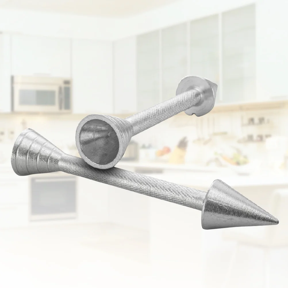 2 Pcs Baking Pastry Cone Holder Cake Decorating Tool Piping Rod Ice Cream Nail Aluminium Alloy Sticks Icing
2 Pcs Baking Pastry Cone Holder Cake Decorating Tool Piping Rod Ice Cream Nail Aluminium Alloy Sticks Icing