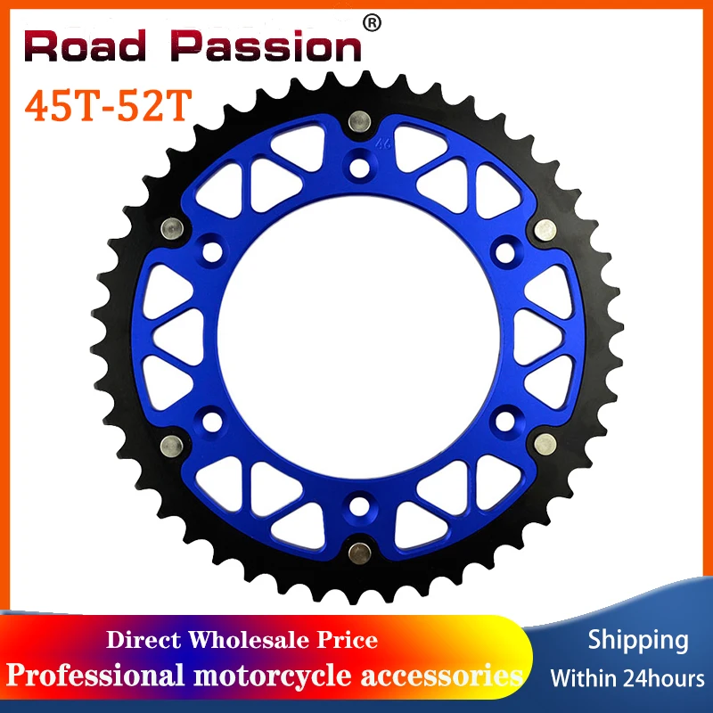 Motorcycle 520T 45T ~ 52T Rear Sprocket Chain Wheel For TC125 TC250 TE125 TE150 TE250 TE300 TX300 Heritage Fuel Injected
Motorcycle 520T 45T ~ 52T Rear Sprocket Chain Wheel For TC125 TC250 TE125 TE150 TE250 TE300 TX300 Heritage Fuel Injected