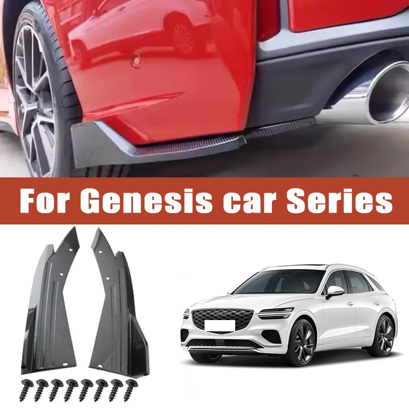 2pcs Car Bumper Spoiler Rear Lip Angle Splitter Diffuser Winglet Anti-crash Modified Car Body For Genesis G70 G80 G90 GV60 GV70
2pcs Car Bumper Spoiler Rear Lip Angle Splitter Diffuser Winglet Anti-crash Modified Car Body For Genesis G70 G80 G90 GV60 GV70