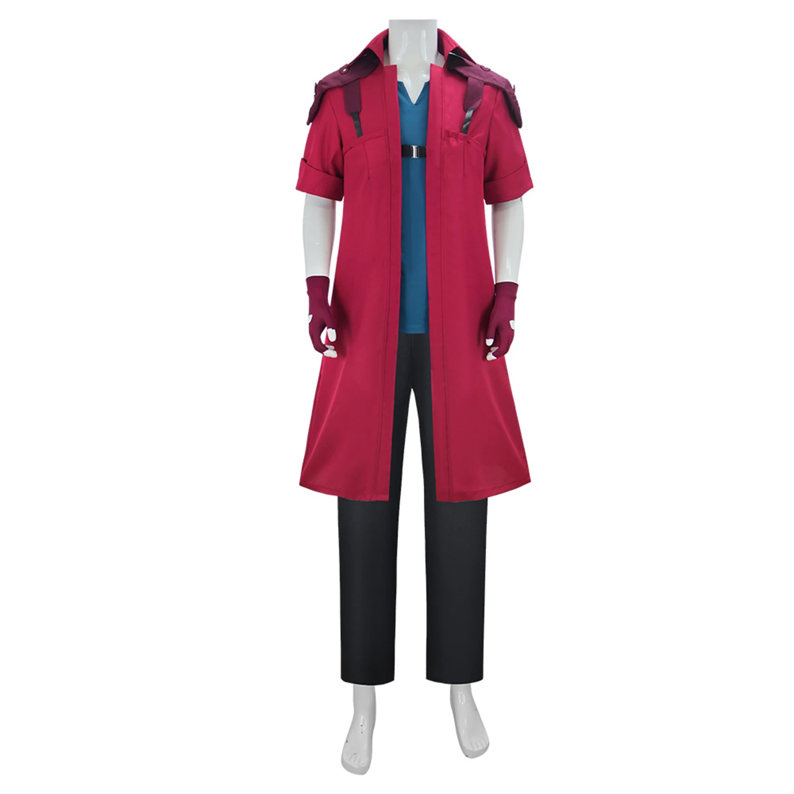 Dante Cosplay Costume Game Men Red Windbreaker Suit with Gloves Necklace Halloween Carnival Uniform Set
Dante Cosplay Costume Game Men Red Windbreaker Suit with Gloves Necklace Halloween Carnival Uniform Set