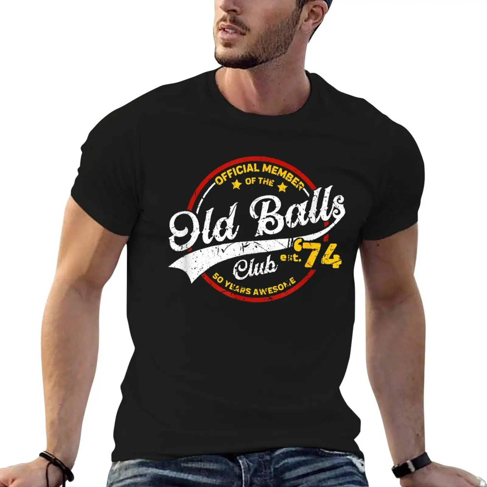 Club Vintage shirt Man Birthday shirts Balls Old t 1974 for graphic man man casual Old T-Shirt t for 50th
Club Vintage shirt Man Birthday shirts Balls Old t 1974 for graphic man man casual Old T-Shirt t for 50th