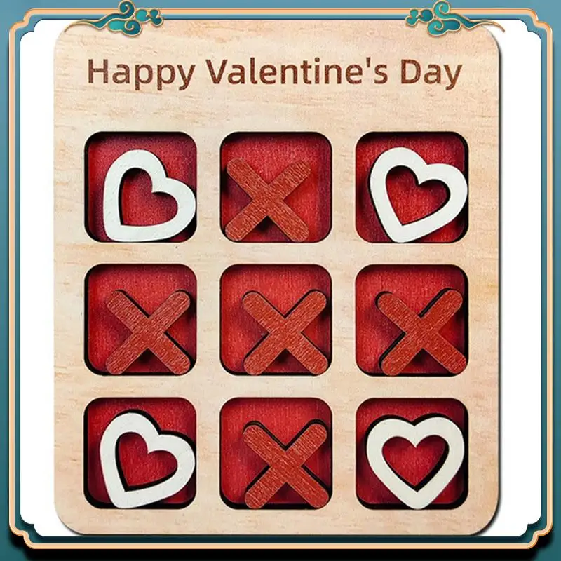 ABMV-Valentine's Day Love Board Game Wooden Love Strategy Board Game Romantic Family Game Table Interactive
ABMV-Valentine's Day Love Board Game Wooden Love Strategy Board Game Romantic Family Game Table Interactive