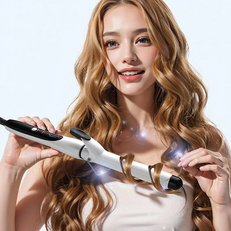 Professional Ceramic Curling Iron Fast Heating Curling Irons Korean Style Large Wavewand Curlers Hair Styling Tools
Professional Ceramic Curling Iron Fast Heating Curling Irons Korean Style Large Wavewand Curlers Hair Styling Tools