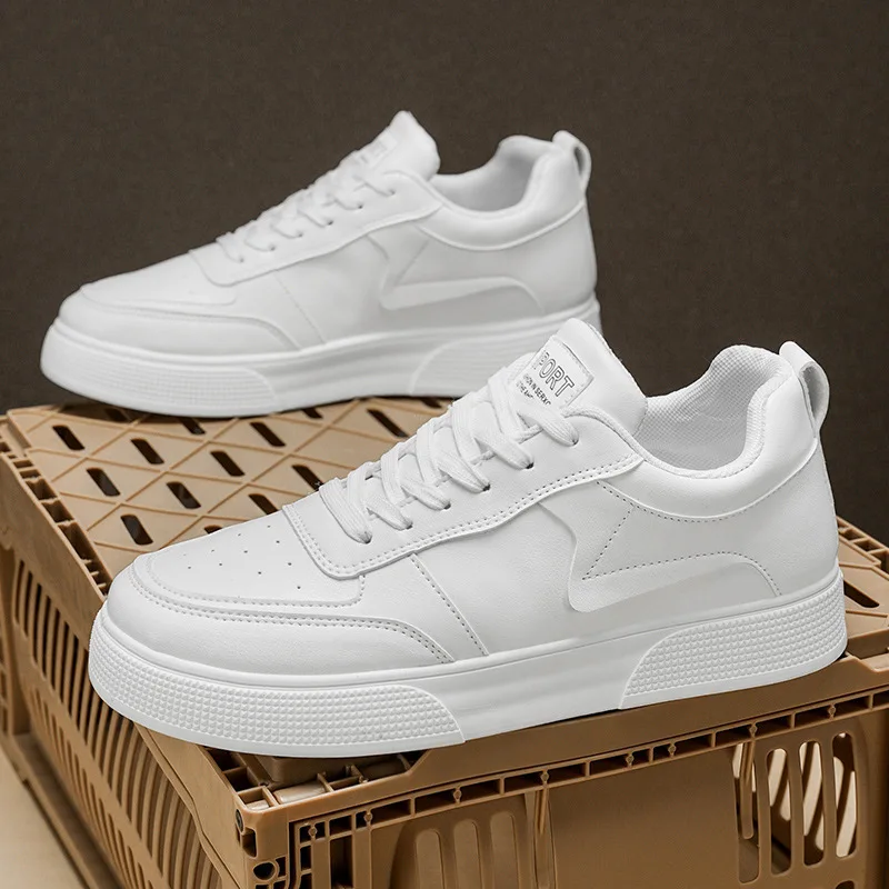 2025 new men's fashion casual all-in-one Korean version of small white shoes male students thick soled leather board shoes
2025 new men's fashion casual all-in-one Korean version of small white shoes male students thick soled leather board shoes