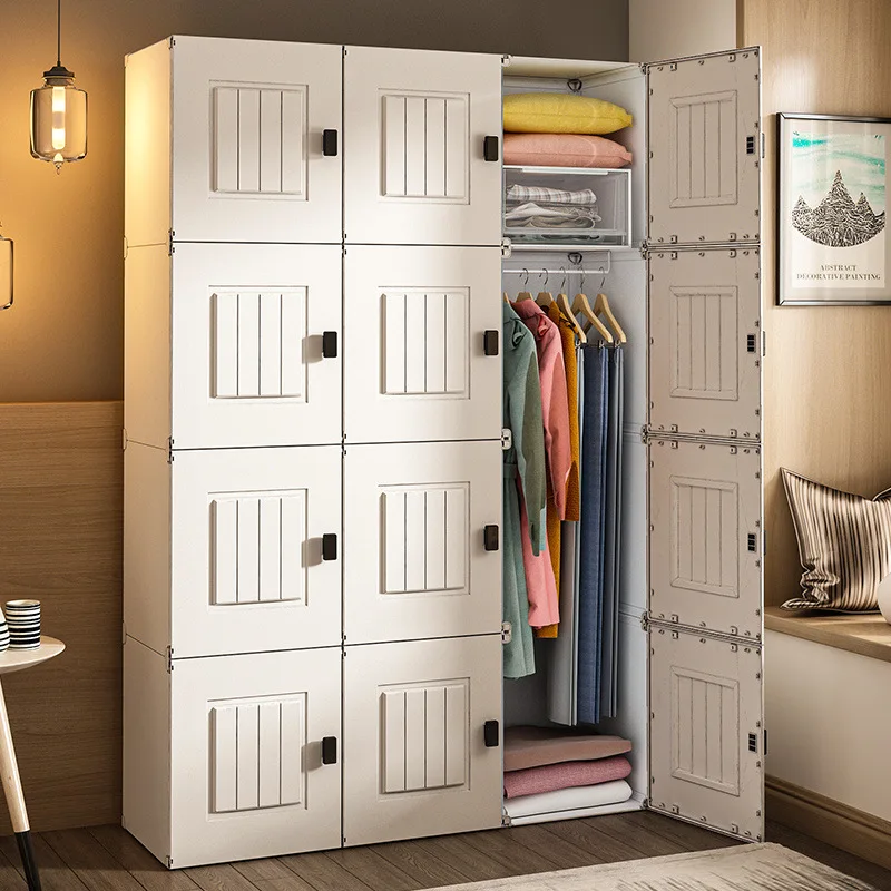 Wardrobe Home Bedroom Rental House New Popular Simple Assembly Wardrobe Strong and Durable Dormitory Cabinet
Wardrobe Home Bedroom Rental House New Popular Simple Assembly Wardrobe Strong and Durable Dormitory Cabinet