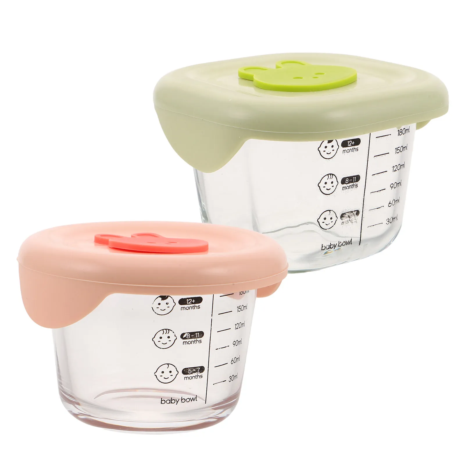 2Pcs Baby Food Storage Containers Glass with Airtight Silicone Lids 230Ml Portable Fresh Keeping Mini Food Containers for Travel
2Pcs Baby Food Storage Containers Glass with Airtight Silicone Lids 230Ml Portable Fresh Keeping Mini Food Containers for Travel