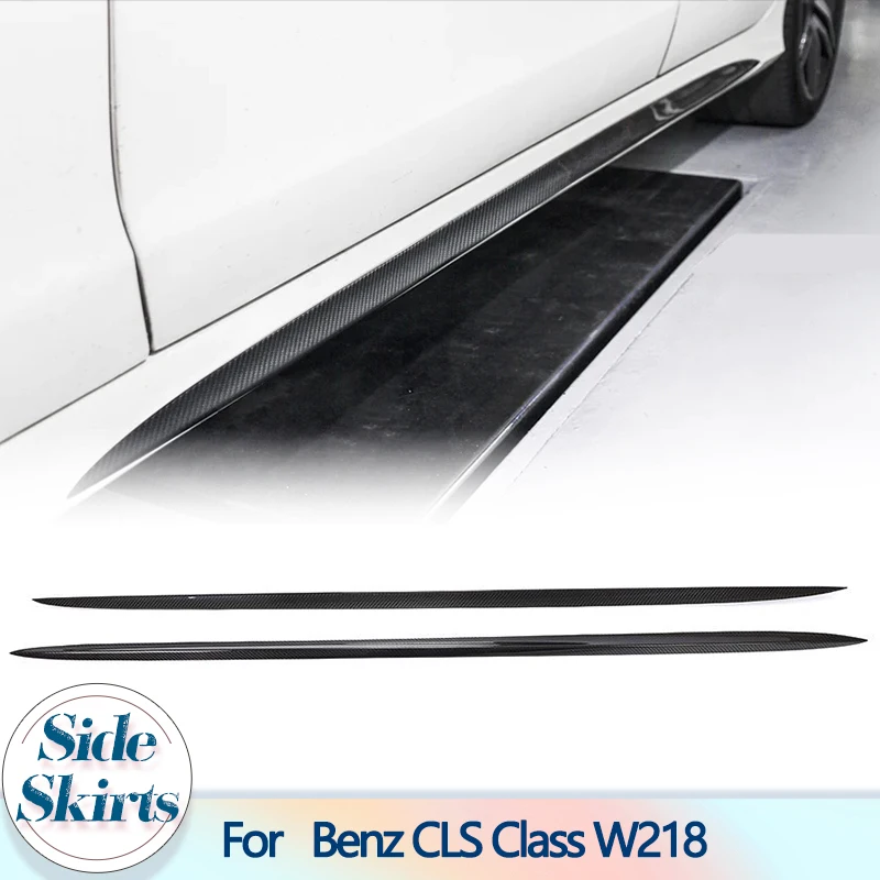 Carbon Fiber Side Skirts Extensions for Mercedes Benz CLS Class W218 Sport CLS63 AMG 4D 2014-2018 Car Side Bumper Lip Body Kits
Carbon Fiber Side Skirts Extensions for Mercedes Benz CLS Class W218 Sport CLS63 AMG 4D 2014-2018 Car Side Bumper Lip Body Kits
