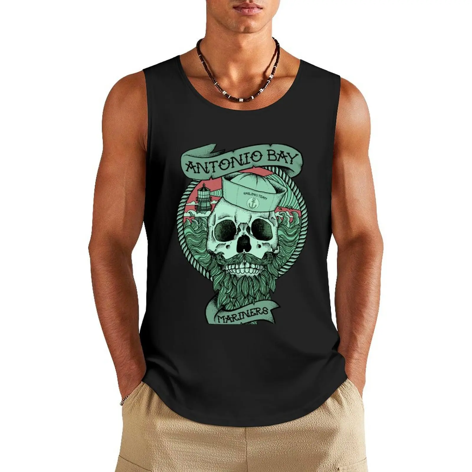 Antonio Bay Mariners - sailing team Tank Top anime t-shirts T-shirt Men's gym T-shirts men Men's t-shirts
Antonio Bay Mariners - sailing team Tank Top anime t-shirts T-shirt Men's gym T-shirts men Men's t-shirts