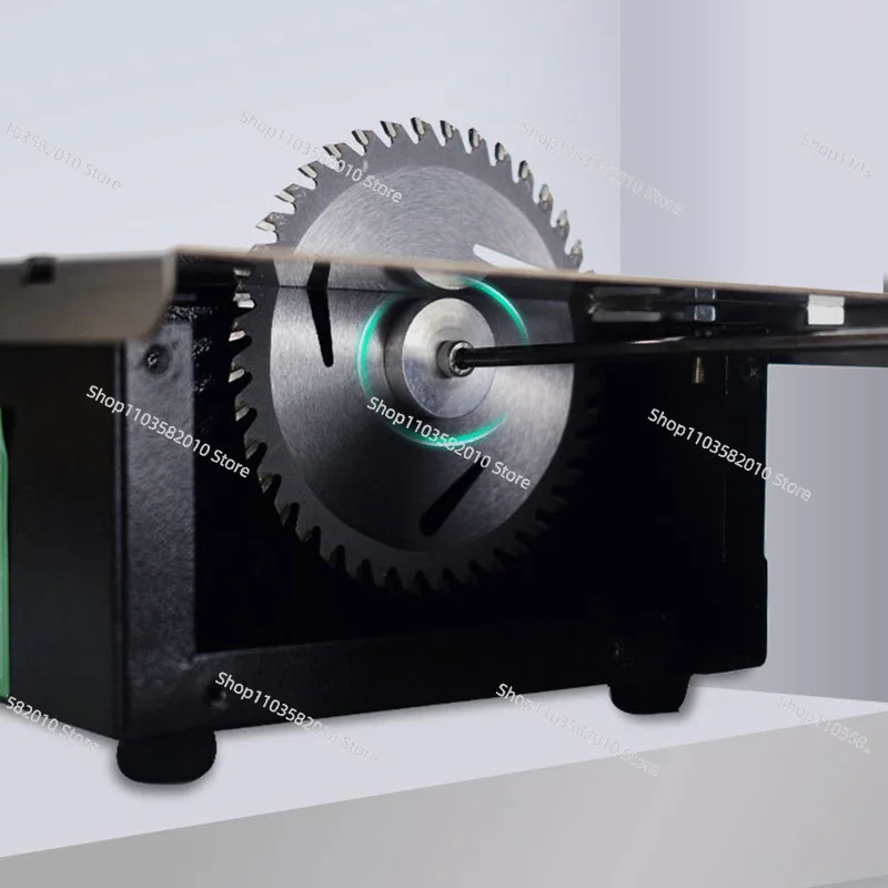 Mini Table Saw for DIY Models, Precision Micro Cutting Machine for Woodworking & Crafts