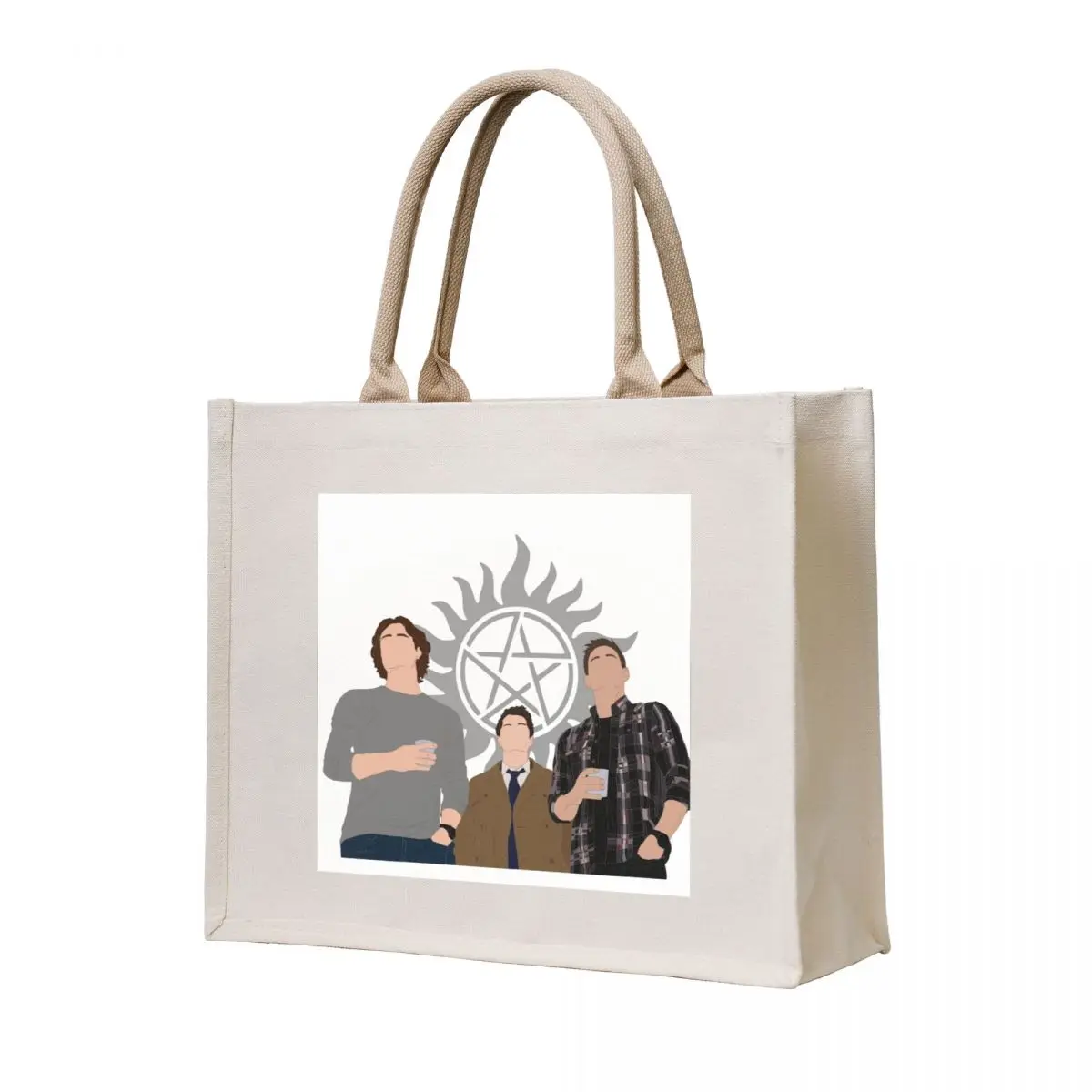Supernatural - Sam, Cas & Dean Tote Bag tote bags aesthetic Big bag women tote bag university foldable reusable
Supernatural - Sam, Cas & Dean Tote Bag tote bags aesthetic Big bag women tote bag university foldable reusable