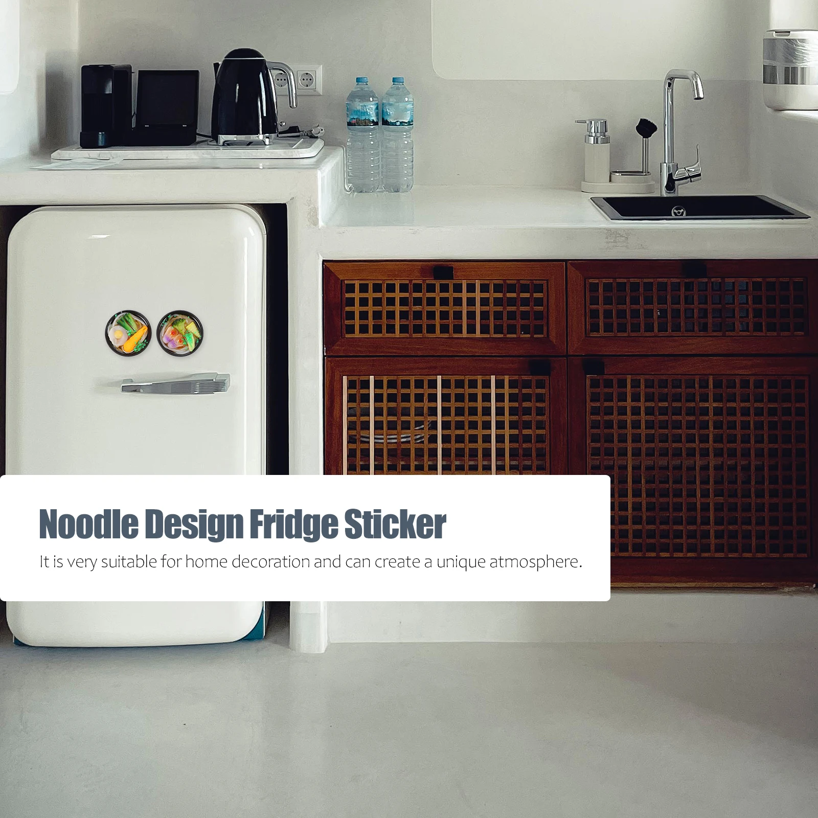 2pcs Fridge Magnet Decorative Refrigerator Magnets Accessories Stickers Noodle Food Solid Exquisite Workmanship Not Easy
2pcs Fridge Magnet Decorative Refrigerator Magnets Accessories Stickers Noodle Food Solid Exquisite Workmanship Not Easy