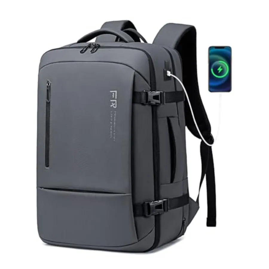 Fenree.geer 17.3 Inch Travel Laptop Backpack for Men, Water Resistant Carry On Backpack with USB Port, Expandable Computer Dayp
Fenree.geer 17.3 Inch Travel Laptop Backpack for Men, Water Resistant Carry On Backpack with USB Port, Expandable Computer Dayp