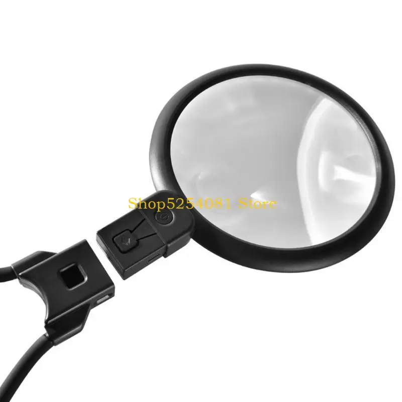 Перезаряжаемая лупа AXYC с большой областью обзора, светодиодная подсветка, шейный ремешок и подставка для лупы для чтения и
Перезаряжаемая лупа AXYC с большой областью обзора, светодиодная подсветка, шейный ремешок и подставка для лупы для чтения и