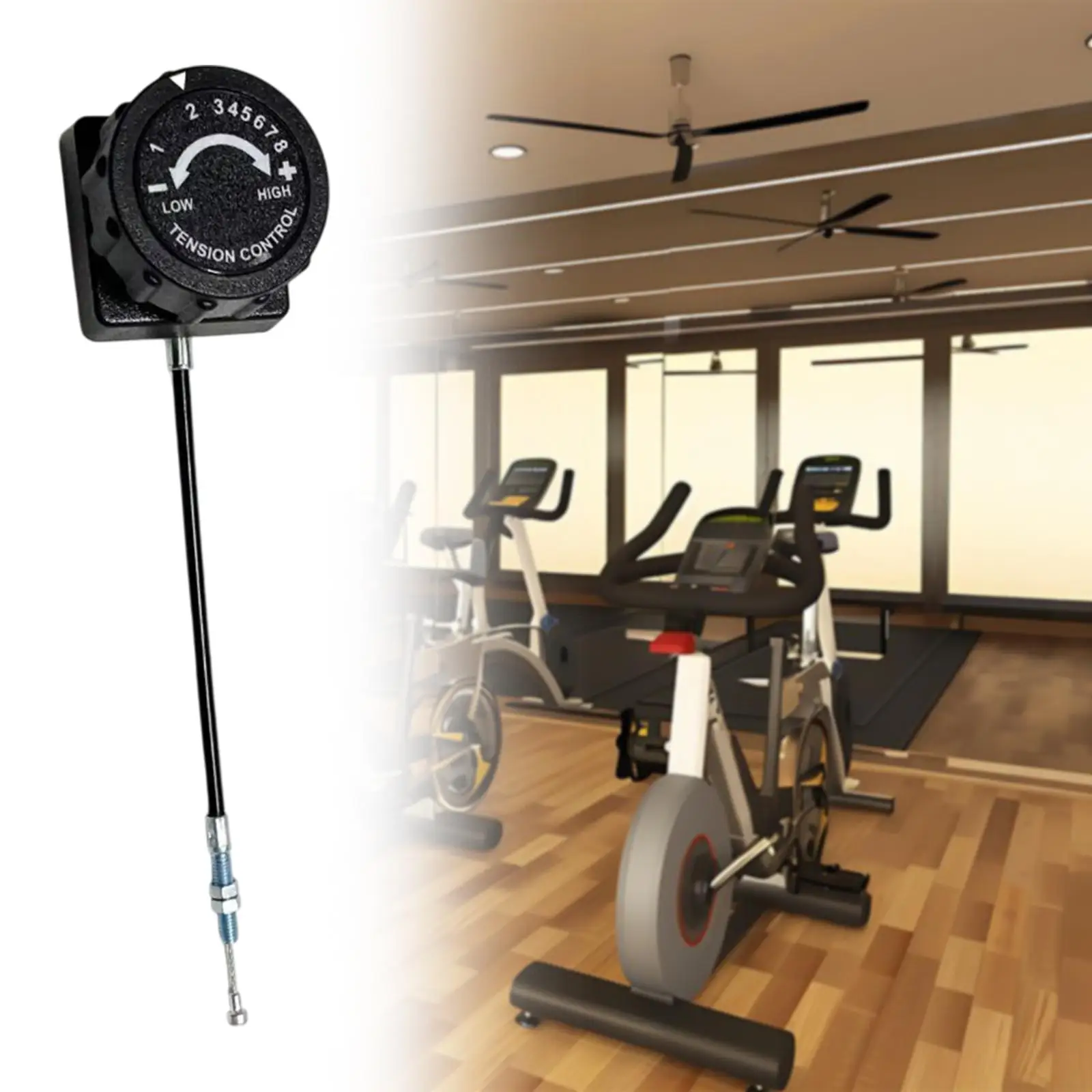 Bike Resistance Regulator 8 Level Adjustable Fitness Equipment Accessory Exercise Bike Tension Adjuster for Workout
Bike Resistance Regulator 8 Level Adjustable Fitness Equipment Accessory Exercise Bike Tension Adjuster for Workout