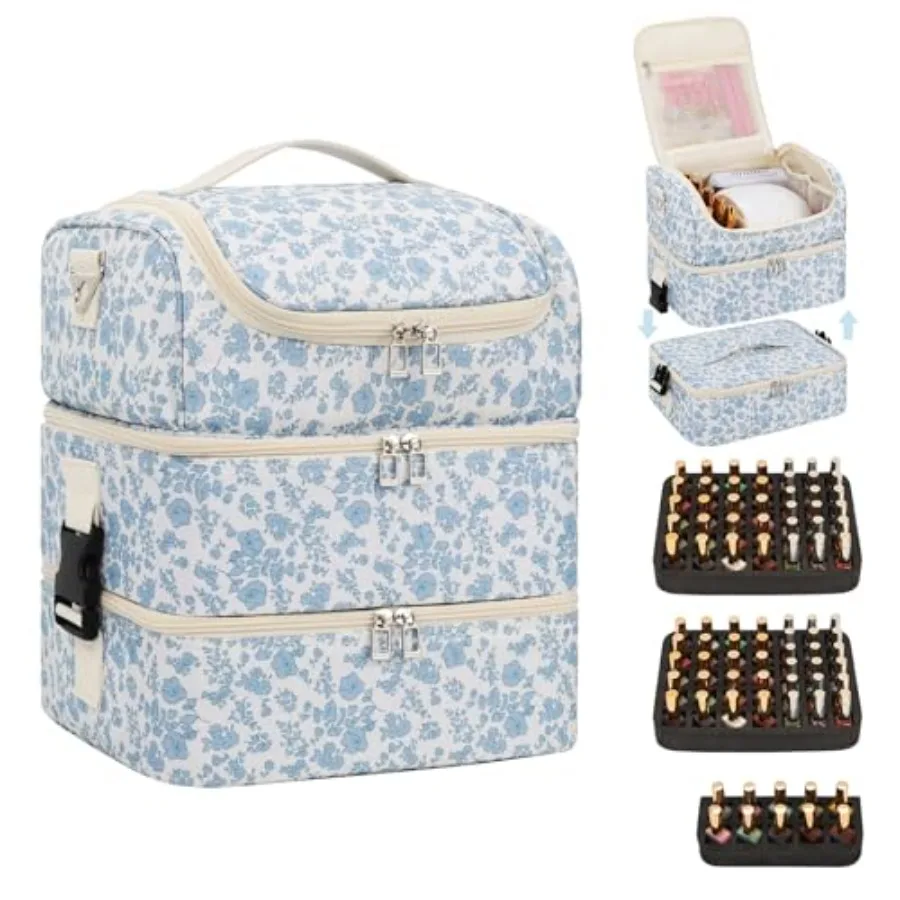Nail Polish Organizer Nail Supplies Storage Case Holds 86 Bottles Nail Polish and Nail Lamp Travel Nail Tech Carrying Bag Nail
Nail Polish Organizer Nail Supplies Storage Case Holds 86 Bottles Nail Polish and Nail Lamp Travel Nail Tech Carrying Bag Nail
