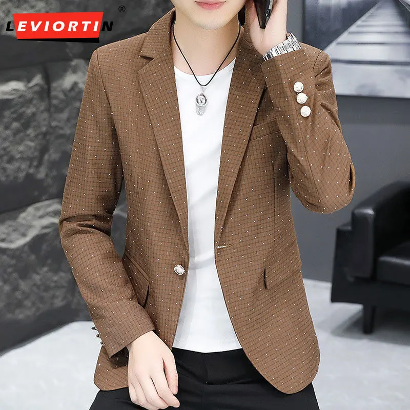 2023 Spring and Autumn Season New Men's Slim Fit Office Suit Korean Trend Slim Fit Small Suit Men's Casual Single West M-4XL
2023 Spring and Autumn Season New Men's Slim Fit Office Suit Korean Trend Slim Fit Small Suit Men's Casual Single West M-4XL