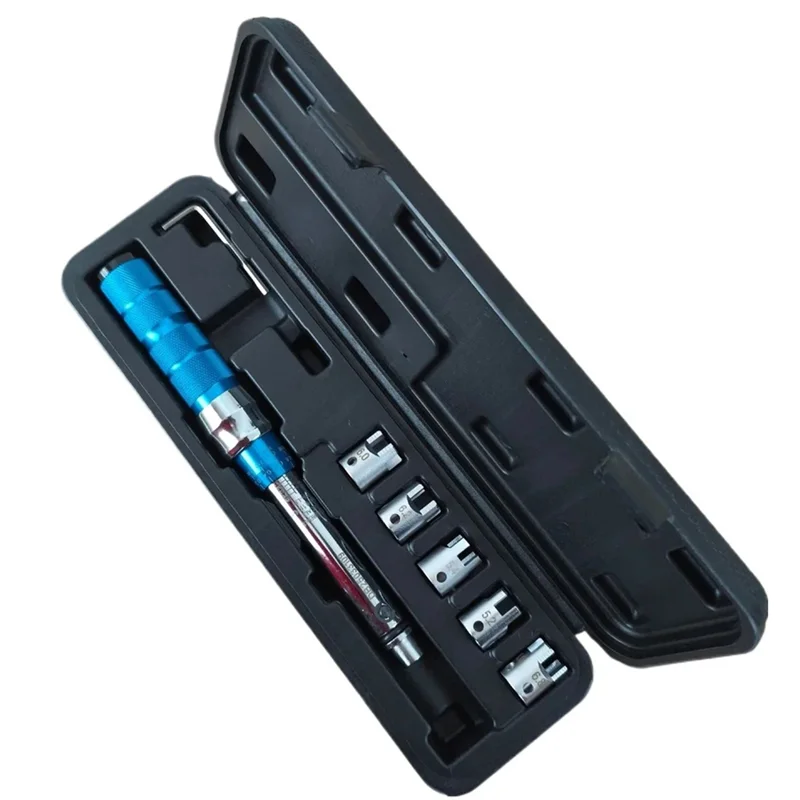 A03F-7PCS Drive Click Torque Wrench Set 2-10 NM Spoke Torque Wrench Steel Torque Wrench Set 2-10 NM With Extension Bar 
A03F-7PCS Drive Click Torque Wrench Set 2-10 NM Spoke Torque Wrench Steel Torque Wrench Set 2-10 NM With Extension Bar