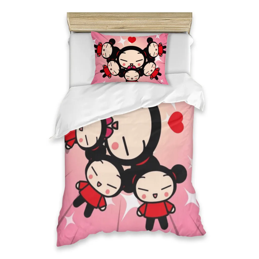 Cute Cartoon Pucca Garu Single Bed Sheets Set Complete Case Single Linen Quilt Cover
Cute Cartoon Pucca Garu Single Bed Sheets Set Complete Case Single Linen Quilt Cover