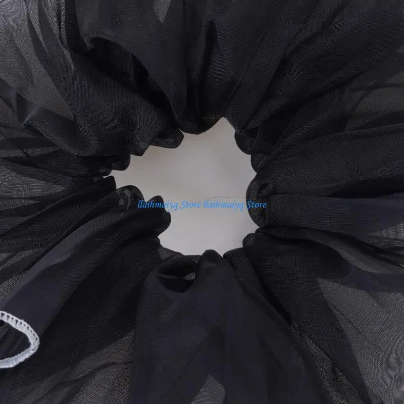 573B Ruched Hair Scrunchies Thick Oversized Hair Scrunchy Elegant Hair Rope Scrunchy Women Ponytail Holder
573B Ruched Hair Scrunchies Thick Oversized Hair Scrunchy Elegant Hair Rope Scrunchy Women Ponytail Holder