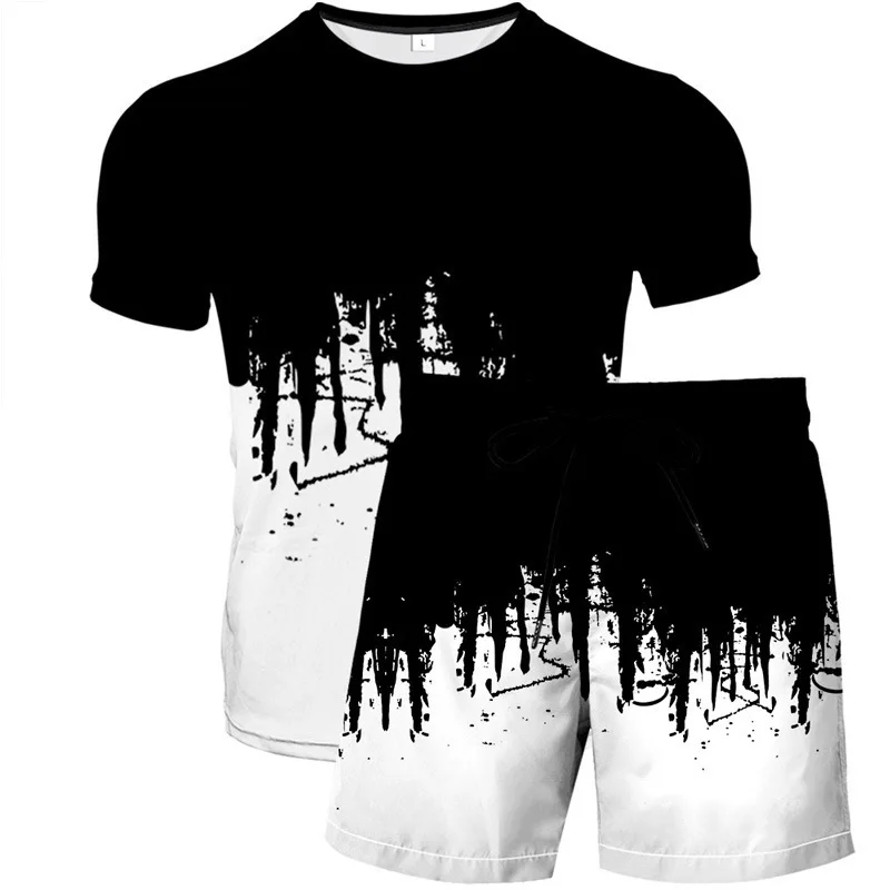 Abstract Ink 3D Print T-Shirts Shorts Sets Men's Tracksuits Fashion Oversized Short Sleeve T Shirt Pants Set Man Suits Clothing
Abstract Ink 3D Print T-Shirts Shorts Sets Men's Tracksuits Fashion Oversized Short Sleeve T Shirt Pants Set Man Suits Clothing