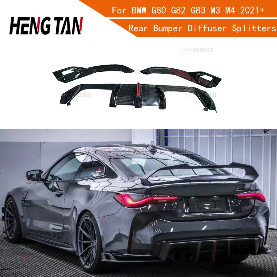 Carbon Fiber Car Rear Bumper Lip Diffuser Spoiler Parts AC Style Rear Bumper Diffuser Lip for BMW G80 G82 G83 M3 M4 2021+
Carbon Fiber Car Rear Bumper Lip Diffuser Spoiler Parts AC Style Rear Bumper Diffuser Lip for BMW G80 G82 G83 M3 M4 2021+