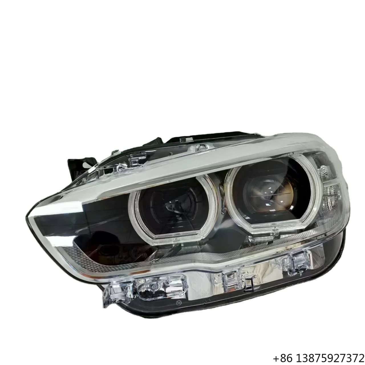 Автомобильные фары для BMW F20 (2011-2014) с LED-проектором, двухцветные ДХО и сигнальные лампы, передние, для моделей 116i, 118i
Автомобильные фары для BMW F20 (2011-2014) с LED-проектором, двухцветные ДХО и сигнальные лампы, передние, для моделей 116i, 118i