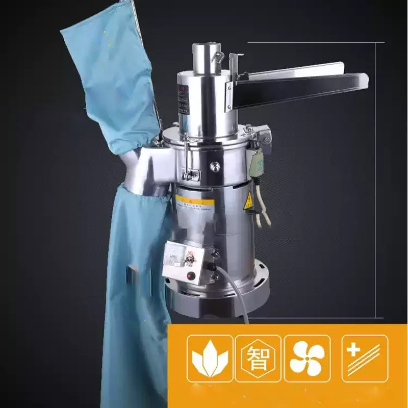 Automatic Small Herbal Grinding Machine Dry Herb Maca Ganoderma Crusher Milling Machine
Automatic Small Herbal Grinding Machine Dry Herb Maca Ganoderma Crusher Milling Machine