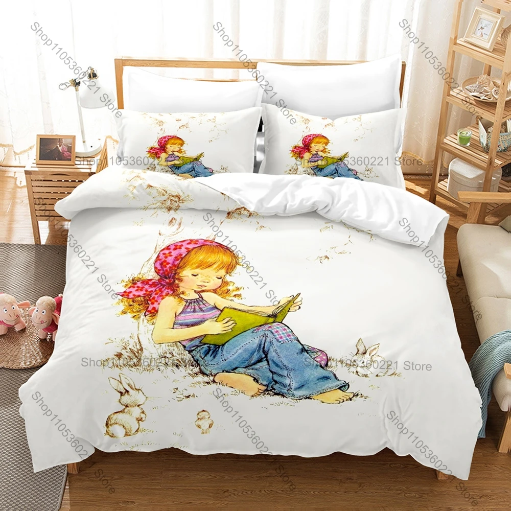 S-Sarah Kay Duvet Cover + 2 Pillowcases Retro Flower Book Pastoral Graphic 3Pcs Zipper Quilt Cover Classic Vintage Illustration
S-Sarah Kay Duvet Cover + 2 Pillowcases Retro Flower Book Pastoral Graphic 3Pcs Zipper Quilt Cover Classic Vintage Illustration