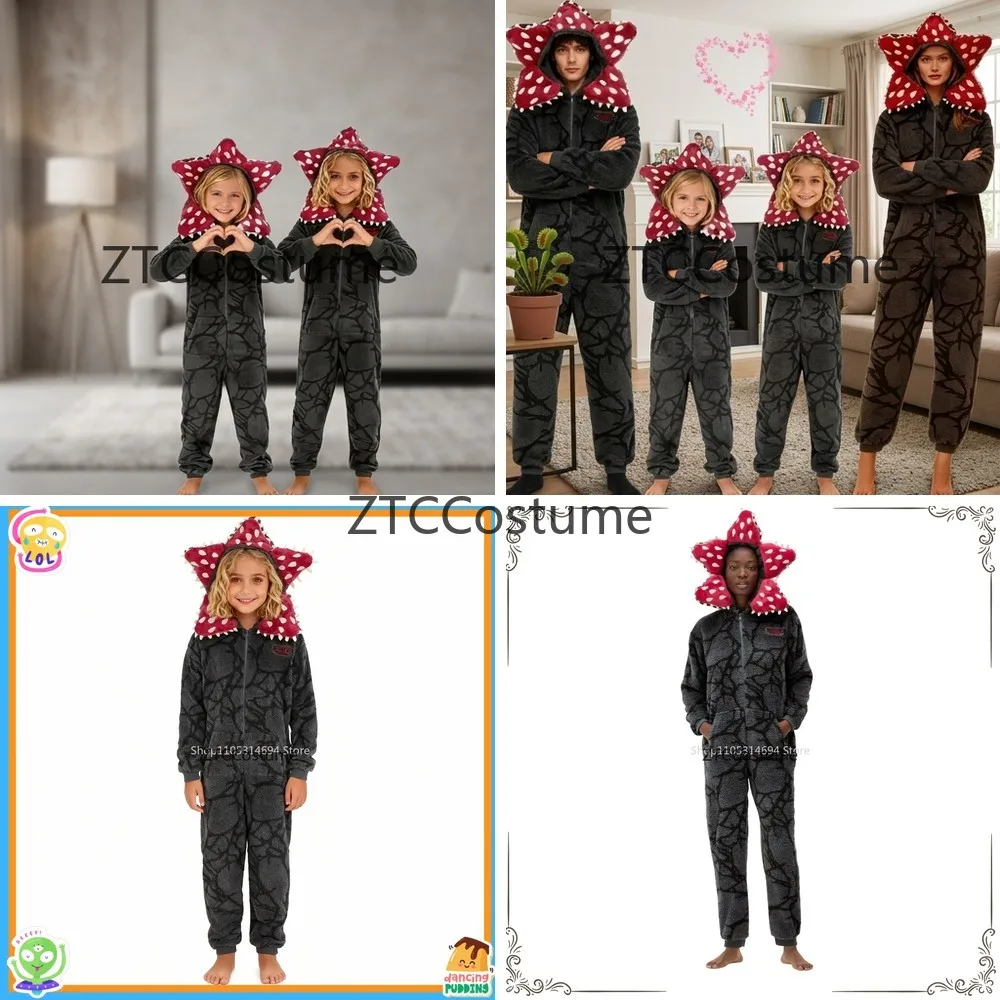 Cartoon Character Jumpsuit Pajamas Cozy Footed Sleepwear for Cosplay Halloween Themed Parties Family Reunions
Cartoon Character Jumpsuit Pajamas Cozy Footed Sleepwear for Cosplay Halloween Themed Parties Family Reunions