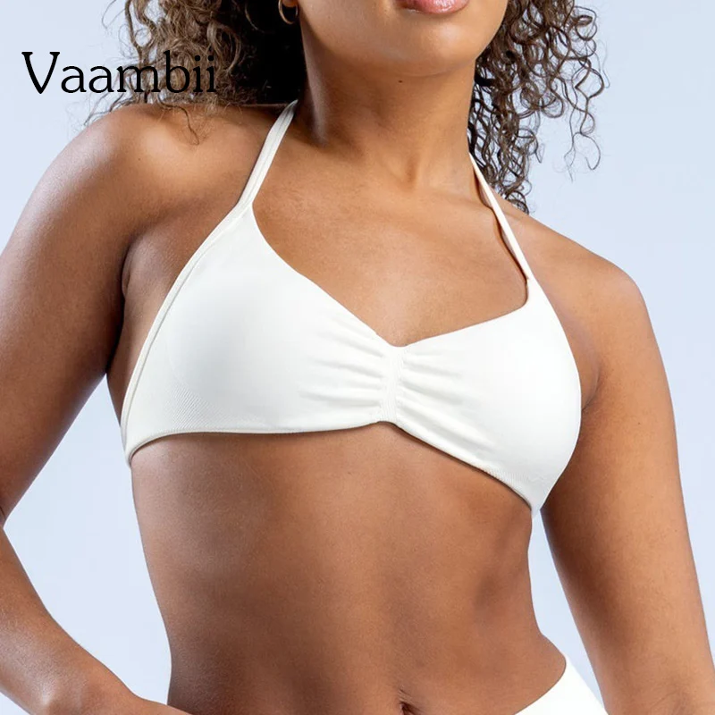 Halter Padded Yoga Bra Backless Gym Top Bras Scrunch Workout Yoga Tank Tops Strappy Sports Bra Seamless Women Clothes
Halter Padded Yoga Bra Backless Gym Top Bras Scrunch Workout Yoga Tank Tops Strappy Sports Bra Seamless Women Clothes