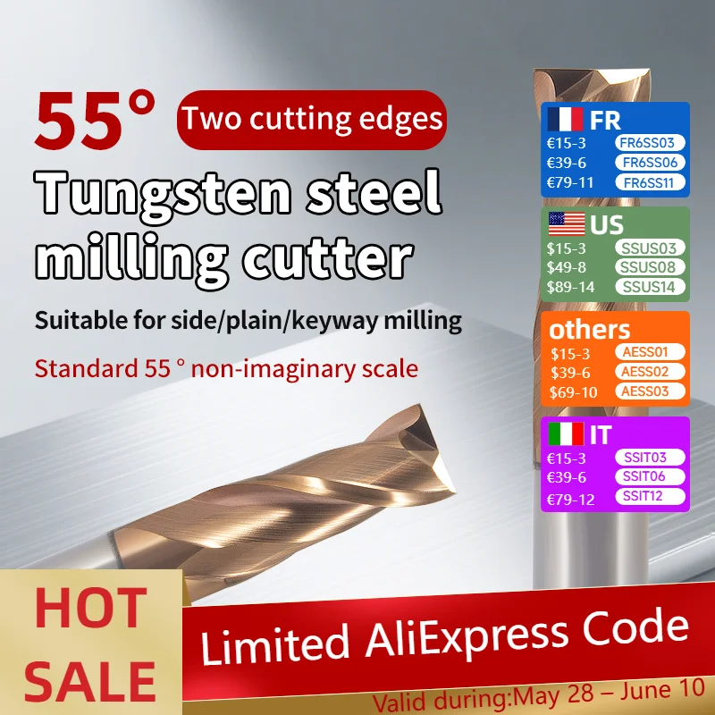 55° Extended Straight Shank Tungsten Carbide End Mill for CNC Vertical Machining and Hardmetal Flat Bottom Keyway Cutting
55° Extended Straight Shank Tungsten Carbide End Mill for CNC Vertical Machining and Hardmetal Flat Bottom Keyway Cutting