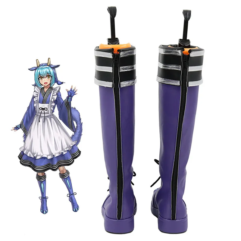 Yu Gi Oh Duel Monsters Laundry Dragonmaid Cosplay Shoes Halloween Party Purple Handmade Faux Leather Boots
Yu Gi Oh Duel Monsters Laundry Dragonmaid Cosplay Shoes Halloween Party Purple Handmade Faux Leather Boots