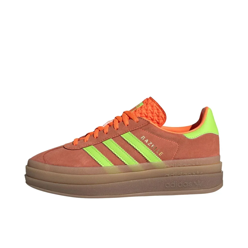 Adidas Originals Gazelle Bold Women Orange Color Fashion Height Increase Sneakers Anti-slip German Training Board Shoes H06126
Adidas Originals Gazelle Bold Women Orange Color Fashion Height Increase Sneakers Anti-slip German Training Board Shoes H06126