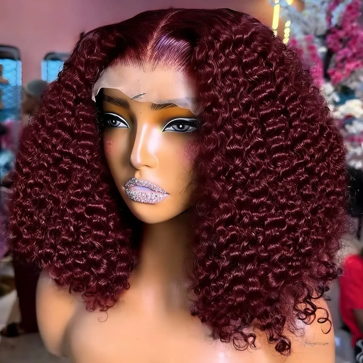 99J Burgundy Lace Front Wig Synthetic 13x4 HD Deep Wave Wigs Music Festival Dance Party Street Wear Use for Daily Party Cosplay
99J Burgundy Lace Front Wig Synthetic 13x4 HD Deep Wave Wigs Music Festival Dance Party Street Wear Use for Daily Party Cosplay
