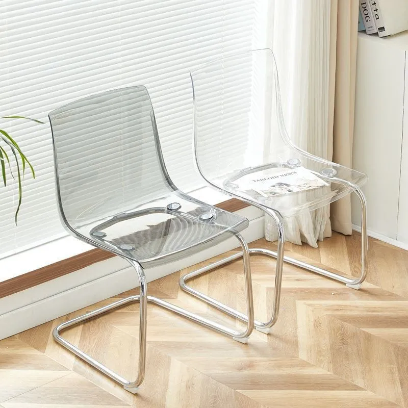 Transparent Acrylic Toas Chair Home Backrest Dining Chair Desk Coffee Shop Dining Table Chair
Transparent Acrylic Toas Chair Home Backrest Dining Chair Desk Coffee Shop Dining Table Chair