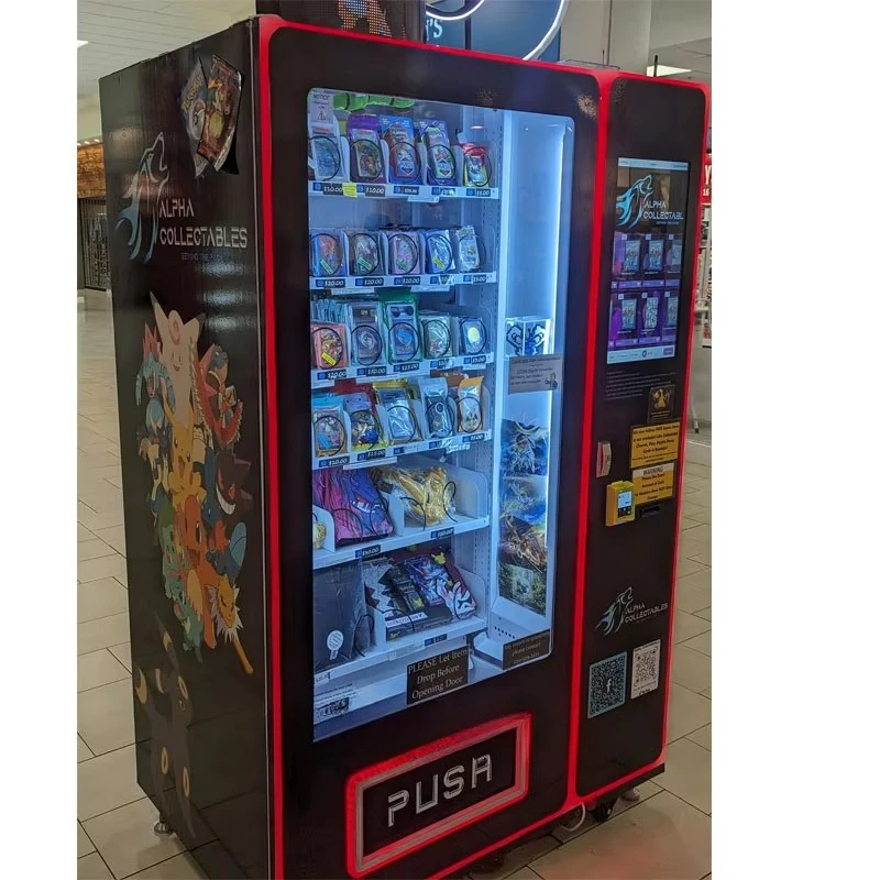 Light Emitting Diode Digital Screen Smart Elevator Vending Machine Sports Card Vending Machine
Light Emitting Diode Digital Screen Smart Elevator Vending Machine Sports Card Vending Machine