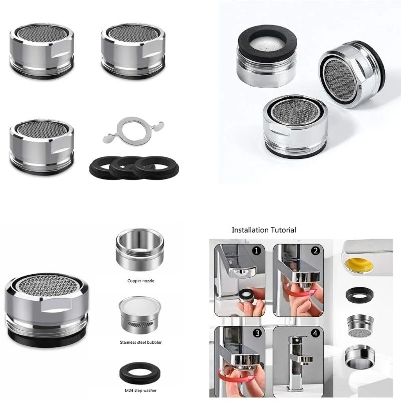 Practical Water Saving Solution Effective Water Saving Device Aerator Tap Strainers Insert Aerator for Household Use
Practical Water Saving Solution Effective Water Saving Device Aerator Tap Strainers Insert Aerator for Household Use