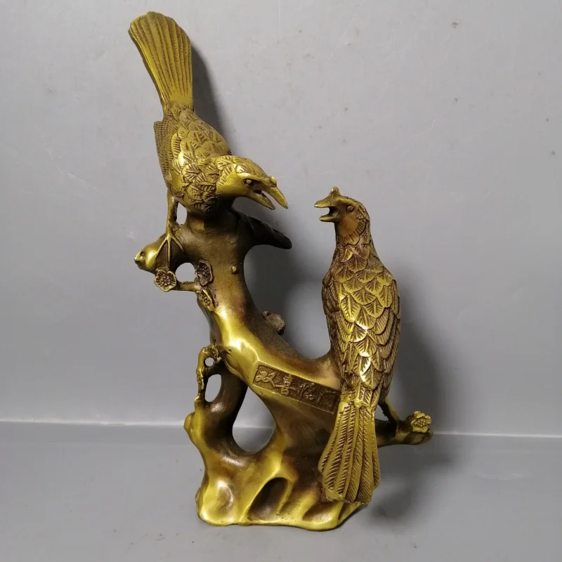 Brass Double Happiness Ornament, Magpie Home Decoration, Wedding Gift, Bronze Craft
Brass Double Happiness Ornament, Magpie Home Decoration, Wedding Gift, Bronze Craft