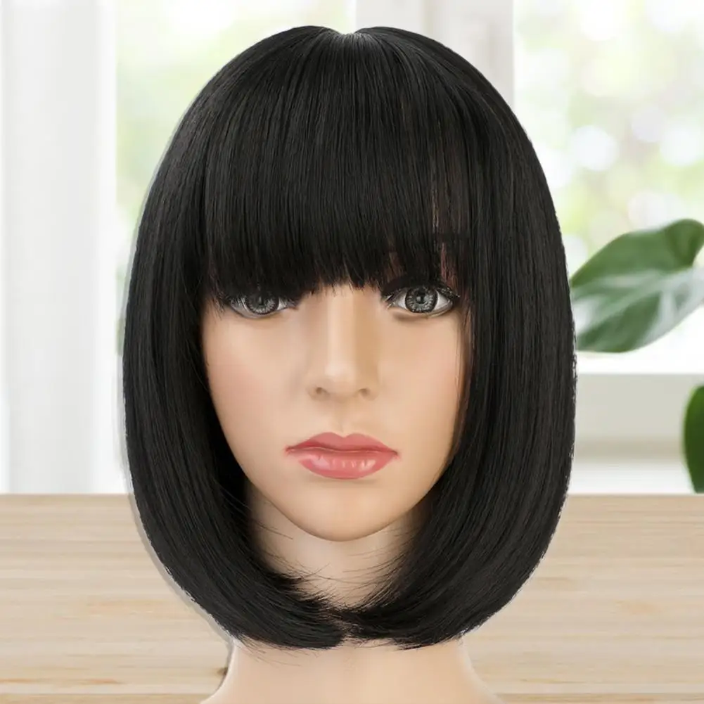 30cm Head Wig Fluffy Trendy Full-cover Wigs High Temperature Silk Shoulder Length Short Hair Wig For Lady Cosmetics Accessories
30cm Head Wig Fluffy Trendy Full-cover Wigs High Temperature Silk Shoulder Length Short Hair Wig For Lady Cosmetics Accessories