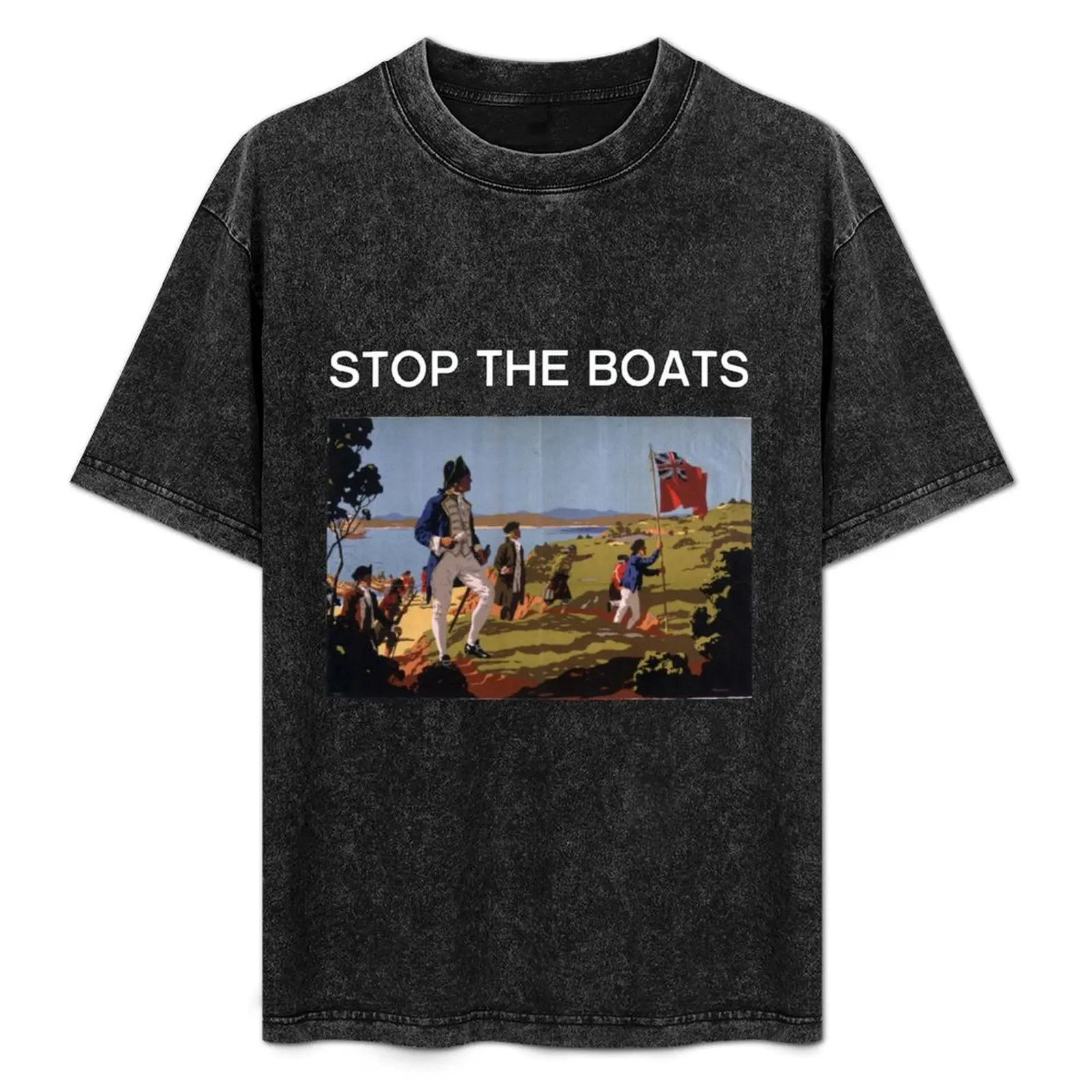 STOP THE BOATS T-Shirt Outdoor Sports Lightweight Tee
STOP THE BOATS T-Shirt Outdoor Sports Lightweight Tee