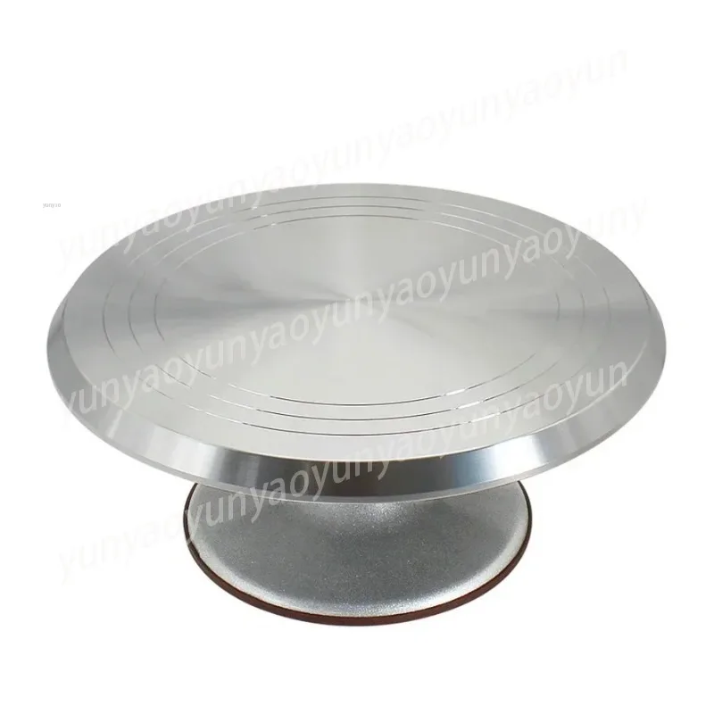 12 Inch Cake Decorating Turntable Aluminum Alloy Skid Cake Rack Rotating Table
12 Inch Cake Decorating Turntable Aluminum Alloy Skid Cake Rack Rotating Table
