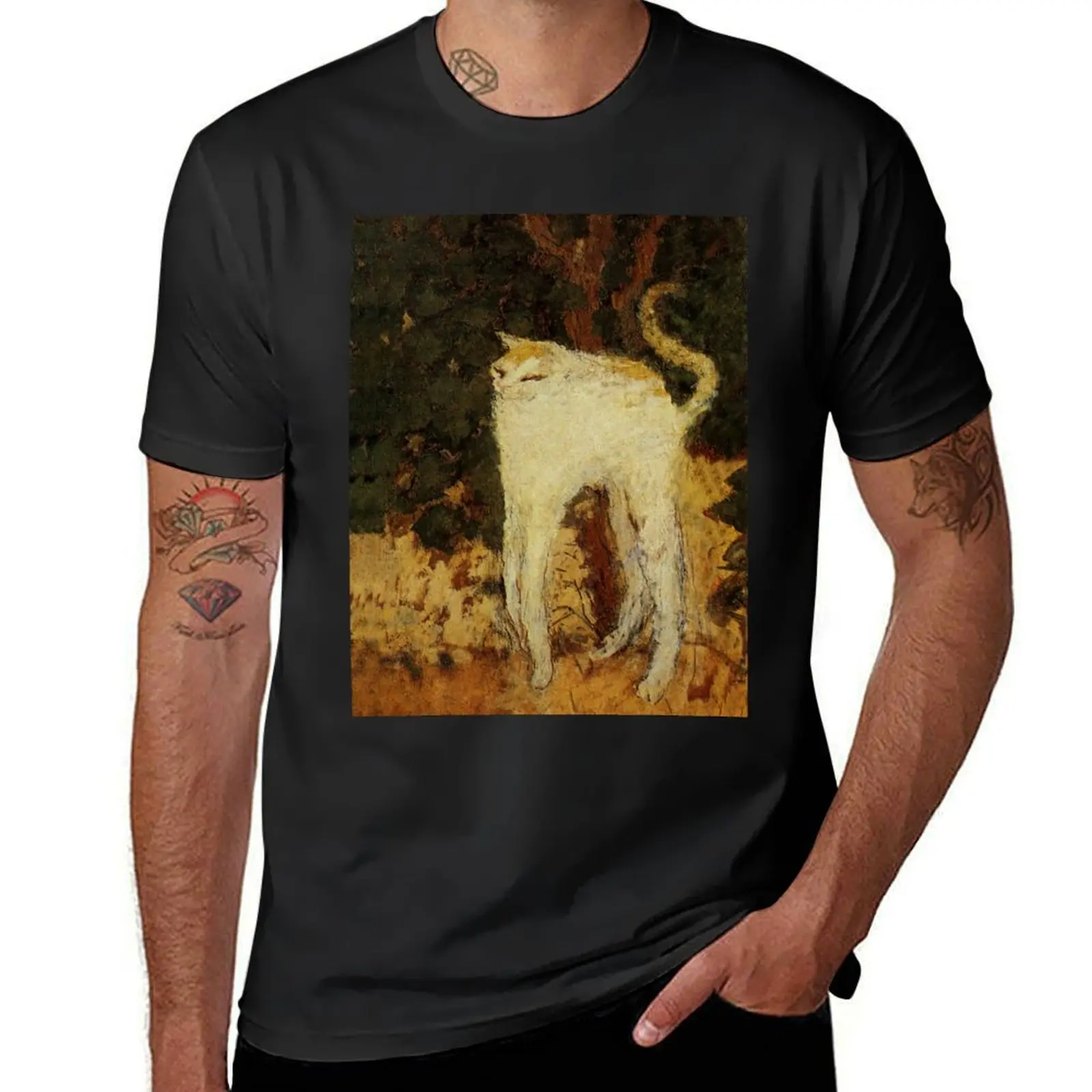“White Cat” by Pierre Bonnard T-Shirt boys animal print boys whites blacks t shirts for men
“White Cat” by Pierre Bonnard T-Shirt boys animal print boys whites blacks t shirts for men