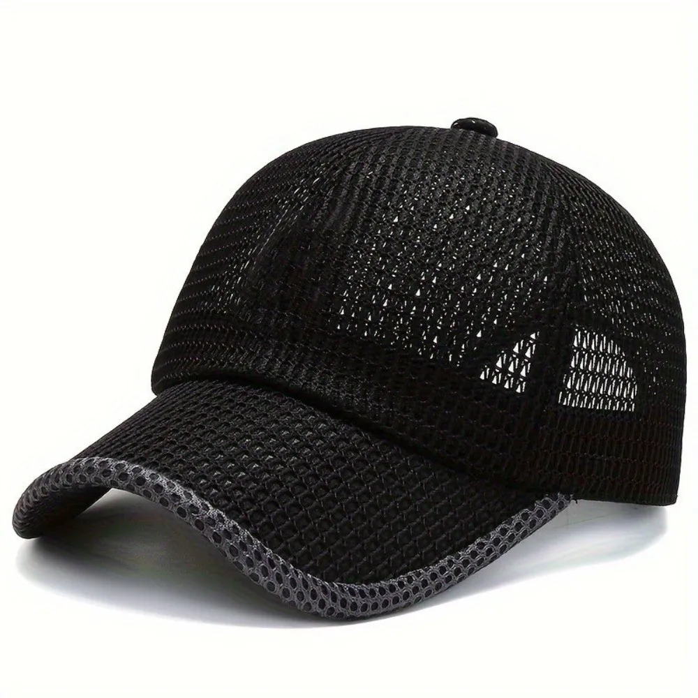 Quick Dry Mesh Baseball Hats Adjustable Breathable Outdoor Sports Hats Sun Protection Golf Running Fishing Hat
Quick Dry Mesh Baseball Hats Adjustable Breathable Outdoor Sports Hats Sun Protection Golf Running Fishing Hat