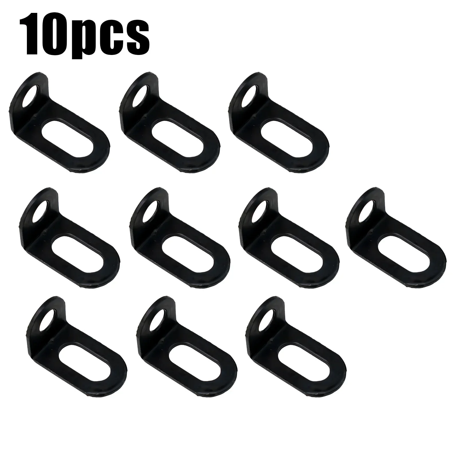 10pcs Black L-Shaped Brackets Stainless Steel Corner Brackets Right Angle L Shape Brace Bracket Black Strong Anti-rust Hardware
10pcs Black L-Shaped Brackets Stainless Steel Corner Brackets Right Angle L Shape Brace Bracket Black Strong Anti-rust Hardware