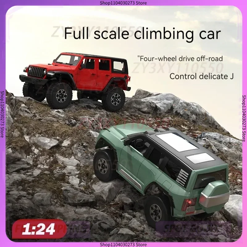 SG2403 1/24 Mini Rc Car 2.4g Remote Contorl Vehicle 4wd Off-Road High Speed Climbing Pickup For Children Boys Gift Toys Model
SG2403 1/24 Mini Rc Car 2.4g Remote Contorl Vehicle 4wd Off-Road High Speed Climbing Pickup For Children Boys Gift Toys Model