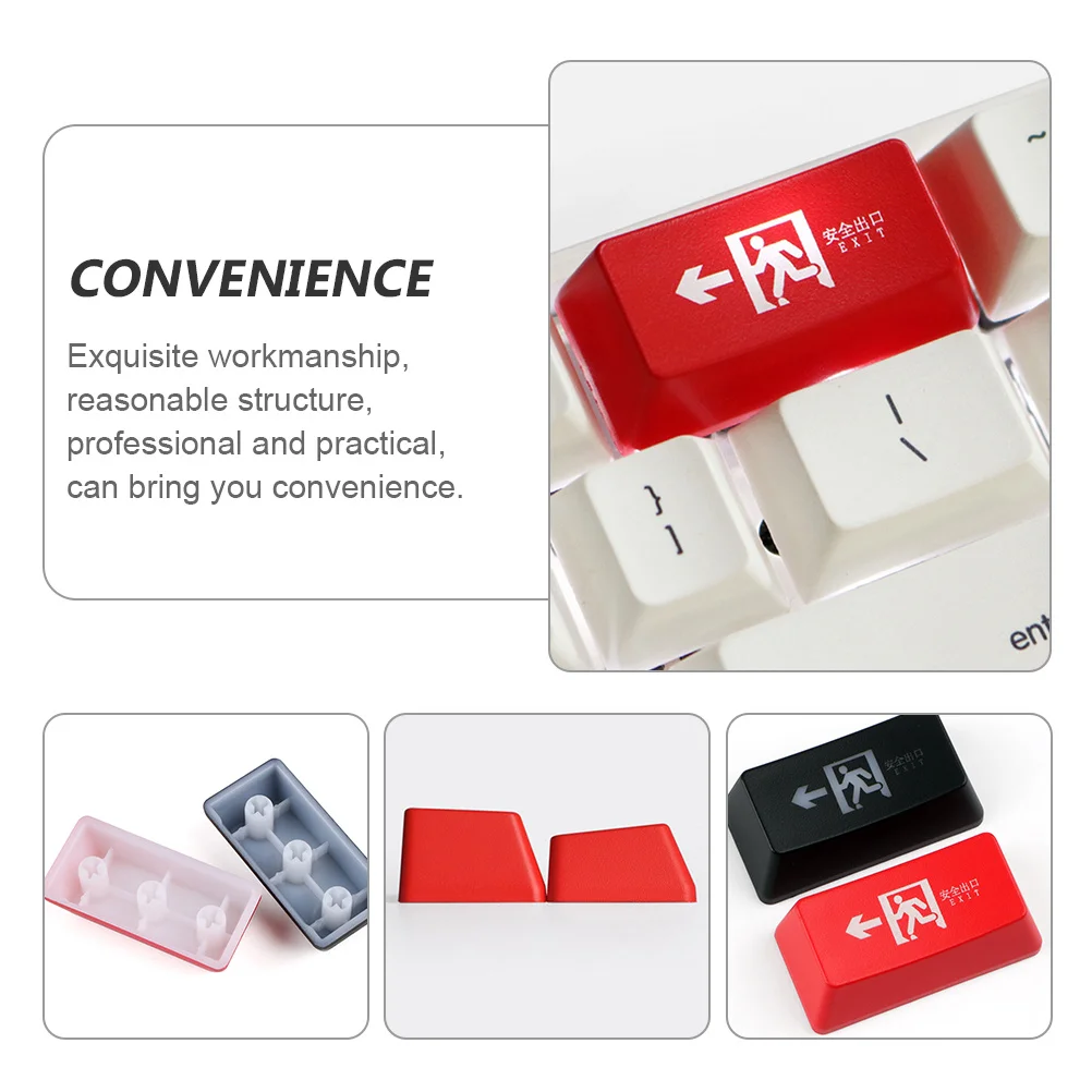 Backspace Key Cap ABS Material Original Height Matte Process Mechanical Keyboard Accessory Shine Through Keycap