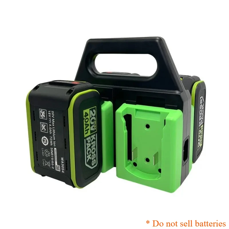 Lithium Battery Charging Rack Suitable for WORX BigFoot Battery 4-slots Batteries Storage Rack Portable Batteries Organize Rack
Lithium Battery Charging Rack Suitable for WORX BigFoot Battery 4-slots Batteries Storage Rack Portable Batteries Organize Rack