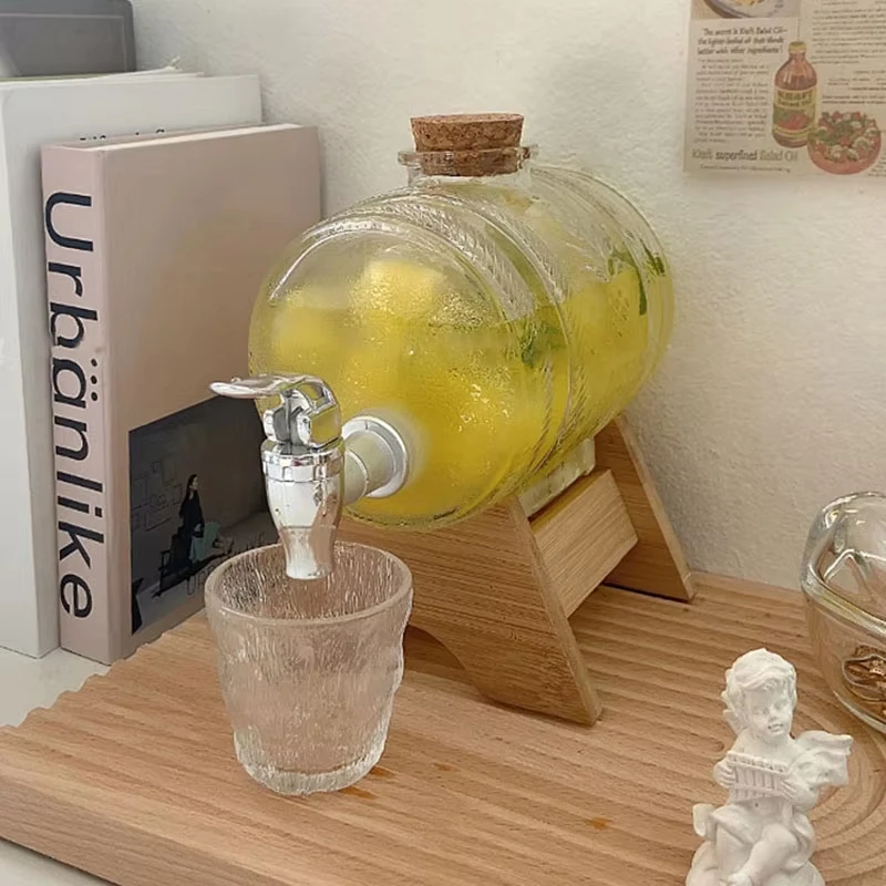 Прозрачная стеклянная бутылка для воды CuteLife, 1000 мл, диспенсер для чая, молока, лимонада, кувшин, кухонная посуда для сока, бутылка для питья с краном
Прозрачная стеклянная бутылка для воды CuteLife, 1000 мл, диспенсер для чая, молока, лимонада, кувшин, кухонная посуда для сока, бутылка для питья с краном